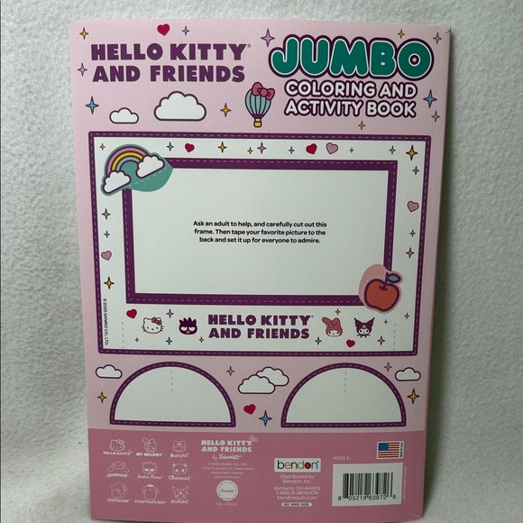Hello Kitty and Friends Jumbo Activity Book - Picture 2 of 2
